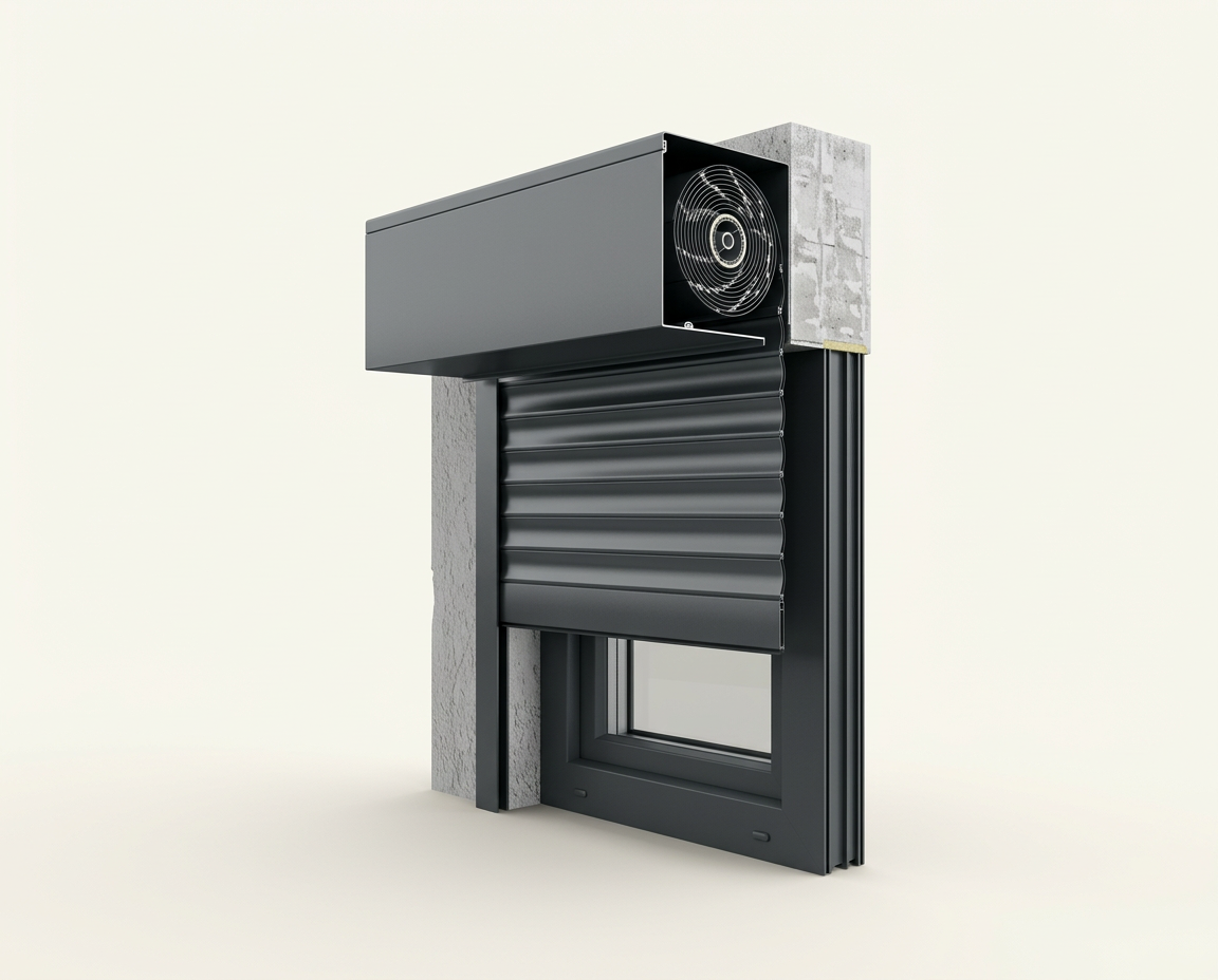 SK90, Coffre à pan coupé 90° — visuel produit Eko-Okna