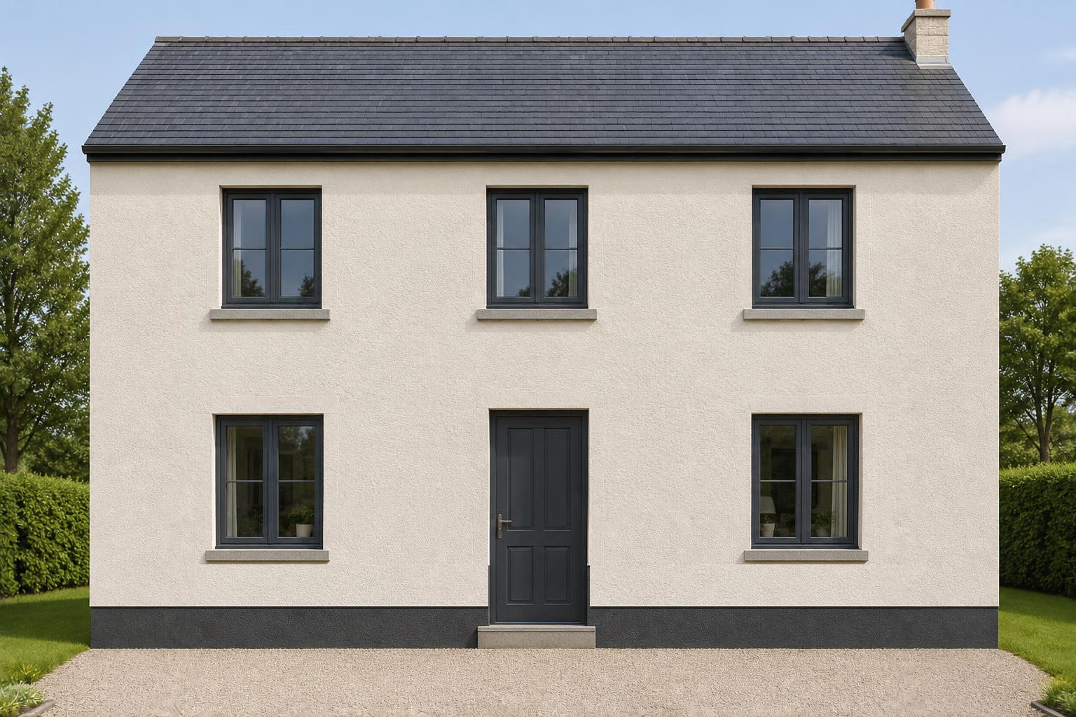 Maison du Nord, vue de face